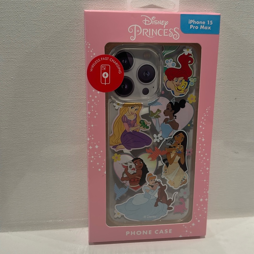 Disney’s Princess Protective IPhone 15 Pro Max Case.